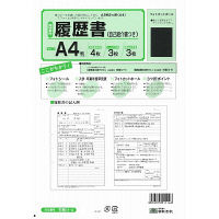 日本法令　履歴書　労務　11-4　（取寄品）