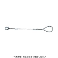 トラスコ中山 TRUSCO Wスリング Bタイプ 片端シンブル入り 12mmX1m GRB-12S1 1本 286-9543（直送品）