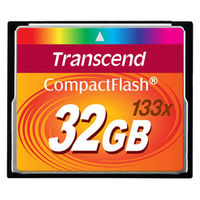 トランセンド コンパクトフラッシュ133倍速 32GB TS32GCF133（直送品）