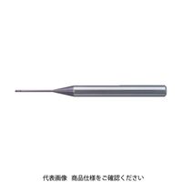 三菱マテリアル 三菱K 2枚刃エムスター 超硬ロングネックスクエアエンドミル0.5mm MS2XLD0050N040 1本 671-4307（直送品）