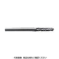 スーパー スーパー超硬バー ロングシャンク オール超硬 先丸円筒型(ダブルカット)刃径3.0mm 軸径3.0mm 全長75 SB2A0275 1本（直送品）