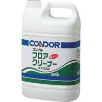 山崎産業 コンドル 床用洗剤 フロアクリーナー 4L C54-04LX-MB 1個 359-7571（直送品）