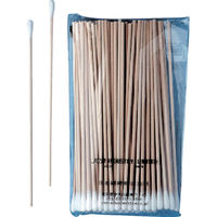 日本綿棒 ＪＣＢ　工業用綿棒Ａ６ー１００Ｊ　（１００本入） A6-100J 1袋（100本） 298-1394