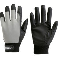 トラスコ中山 TRUSCO PU厚手手袋 LLサイズ グレー TPUG-G-LL 1双 299-7517（直送品）