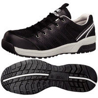 ミドリ安全 JSAA認定 作業靴 プロスニーカー MPN301 23.5cm ブラック 2125055006 1足（直送品）