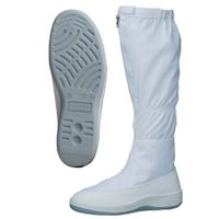 ミドリ安全 作業靴 静電 ブーツ エレパスSU561 先芯なし 25.0cm ホワイト 2100115109 1足（直送品）