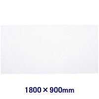 マグエックス　薄型マグネットホワイトボードシート　1800×900mm　MSHU-90180-M  1枚　 オリジナル（わけあり品）
