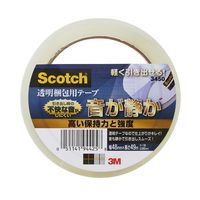 OPPテープ　透明梱包用テープ 音が静か No.3450　0.065mm厚　48mm×49m　スコッチ（R）　スリーエムジャパン　1巻