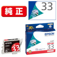 エプソン（EPSON） 純正インク ICR33 レッド IC33シリーズ 1個