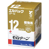 ニチバン セロテープ（R） エルパック 12mm×35m　LP-12　1箱（12巻入）（直送品）