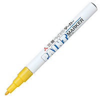 三菱鉛筆(uni) ペイントマーカー 細字 黄 油性マーカー PX-21 10本
