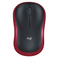 ロジクール（Logicool）　無線（ワイヤレス）マウス M186 光学式/3ボタン/3年保証 レッド M186RD