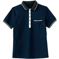 カーシーカシマ　ポロシャツ　ブルーベリー　3L　HM-2179c/2 3L　(取寄品)（取寄品）
