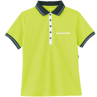 カーシーカシマ　ポロシャツ　アップルグリーン　3L　HM-2179c/4 3L　(取寄品)（取寄品）
