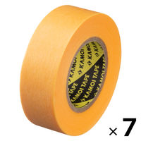 【マスキングテープ】「現場のチカラ」マスキングテープ 18mm 1パック（7巻入） カモ井加工紙  オリジナル