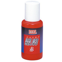 マックス　瞬乾補充インク　赤　30ml　SA-30アカ