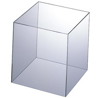 アスクル　アクリル製　キューブ型ディスプレイ　20cm角　1セット（5個：1個×5）　アスクル　 オリジナル