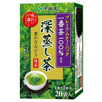 【水出し可】伊藤園 プレミアムティーバッグ 深蒸し茶 1箱（20バッグ入）