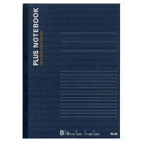 プラス　ノートブック　セミB5　B罫　30枚　青　1箱（160冊：10冊入×16袋）　NO-003BS-10P　76730