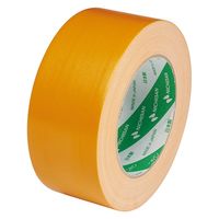 【ガムテープ】 カラー布粘着テープ No.102N 0.30mm厚 橙 幅50mm×長さ25m ニチバン 1巻