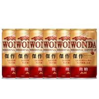 【缶コーヒー】ワンダ（WONDA）　傑作　170g　アサヒ飲料　1セット（6缶）