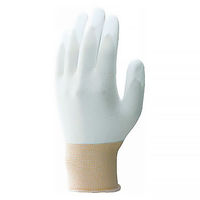 【ウレタン背抜き手袋】 ショーワグローブ パームフィット手袋 B0500 ホワイト M 1セット（10双：1双入×10袋）