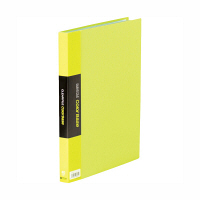 キングジム　クリアーファイル　40P　A4S　黄緑　132CWキミドリ　（直送品）