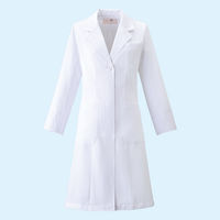 ワコールＨＩコレクション　レディスドクターコート（診察衣）　シングル　HI400　ホワイト　L