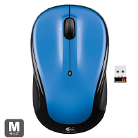 ロジクール（Logicool） 無線（ワイヤレス）マウス WirelessMouse M325t ブルー 光学式/5ボタン/3年保証 M325tPB