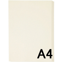 アスクル　カラーペーパー　A4　アイボリー　1冊（500枚入）  オリジナル