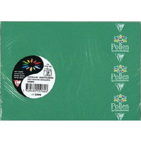 クレールフォンテーヌ 封筒 ポストカードサイズ グリーン cf5596 1セット（100枚：20枚入×5袋）