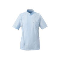 ミズノ ユナイト ケーシージャケット（男性用） サックス 4L MZ-0049 医療白衣 1枚（取寄品）
