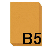 アスクル　カラーペーパー　B5　オレンジ　1セット（500枚×3冊入）  オリジナル