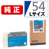 エプソン（EPSON） 純正インク ICC54L シアン IC54シリーズ 1個