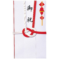今村紙工　のし袋　一般祝い用（紅白.中袋付）　E-651　1セット（30枚：5枚入×6袋）