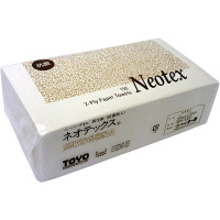 抗菌ペーパータオル 2枚重ね 中判 再生紙 150組 トーヨ Neotex（ネオテックス） ダブル