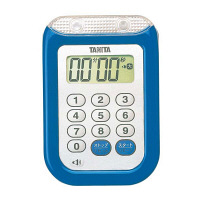 タニタ　防水大音量　タイマー　TD-377　ブルー　8644700　EBM　（取寄品）