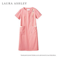 住商モンブラン LAURA ASHLEY（ローラ アシュレイ） ナースワンピース LW411 ローズ/アメリピンク S 医療白衣 1枚（直送品）