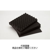 タカチ電機工業 MAXI用内装スポンジフォーム ブラック MASP544521 1セット(カバー×1 ベース×3 下敷×1 ) 1セット（直送品）