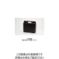 タカチ電機工業 MAXI型 ツールケース ブラック・ブラック/ ブラック・レッド MAXI252307B 1台（直送品）
