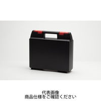 タカチ電機工業 MAXI型 ツールケース ブラック・ブラック/ ブラック・レッド MAXI292612B 1台（直送品）