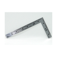 シンワ測定 曲尺小型三寸法師ステン 表裏同目 3×1.5寸/10.5cm 12102 1本（直送品）