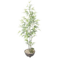 タカショー 人工観葉植物 青竹寄せ植え1.4m GD-10 1個（直送品）