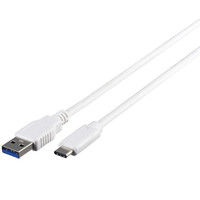 バッファロー USB3.1 Gen1ケーブル A to C ホワイト 1.0m BSUAC31110WH 1台（直送品）