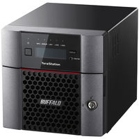 バッファロー NAS（ネットワークハードディスク）6TB 2ドライブ テラステーション HDD TS5210DN0602 1台