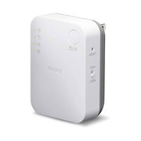 バッファロー 無線ＬＡＮ中継器　１１ａｃ／ｎ／ｇ／ｂ　４３３＋３００Ｍｂｐｓ　エアステーション　ハイパワー WEX-733DHP 1台