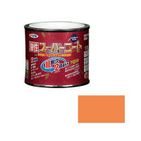 アサヒペン 油性スーパーコート 1/5L （ラフィネオレンジ） 9011843（直送品）