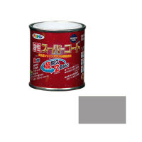 アサヒペン 油性スーパーコート 1/12L （ライトグレー） 9011863（直送品）