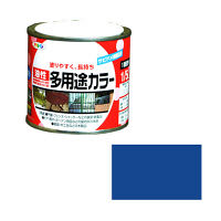 アサヒペン 油性多用途カラー 1/5L （青） 9016566（直送品）