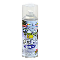 アサヒペン 鉄部用クリヤコートスプレー 300mL （クリヤ） 9017610（直送品）